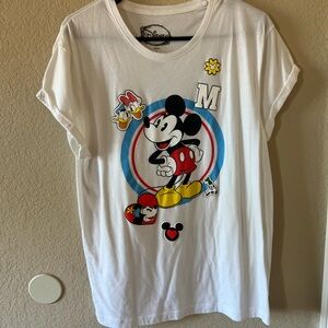 Disney Mickey Mouse Kids T-Shirt - White, Red, Yellow